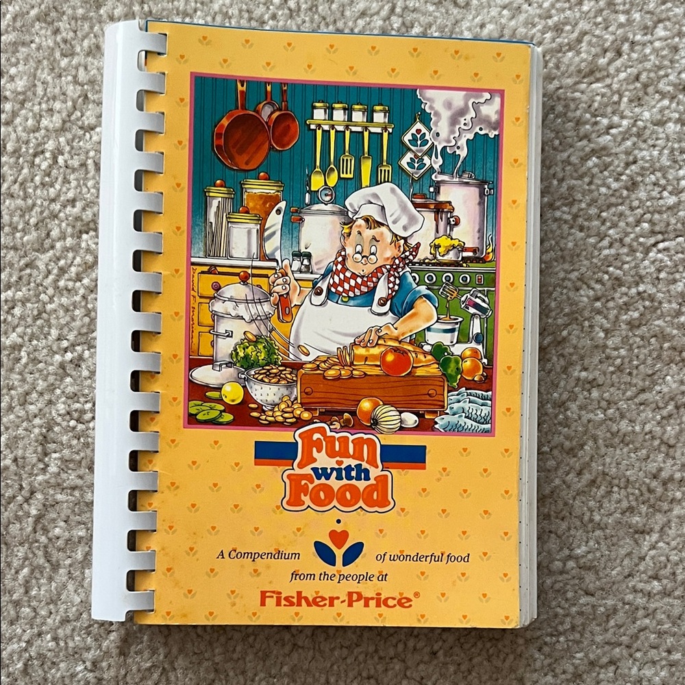 Fisher-Price Fun with Food Cookbook - Second Edition- Used-GC